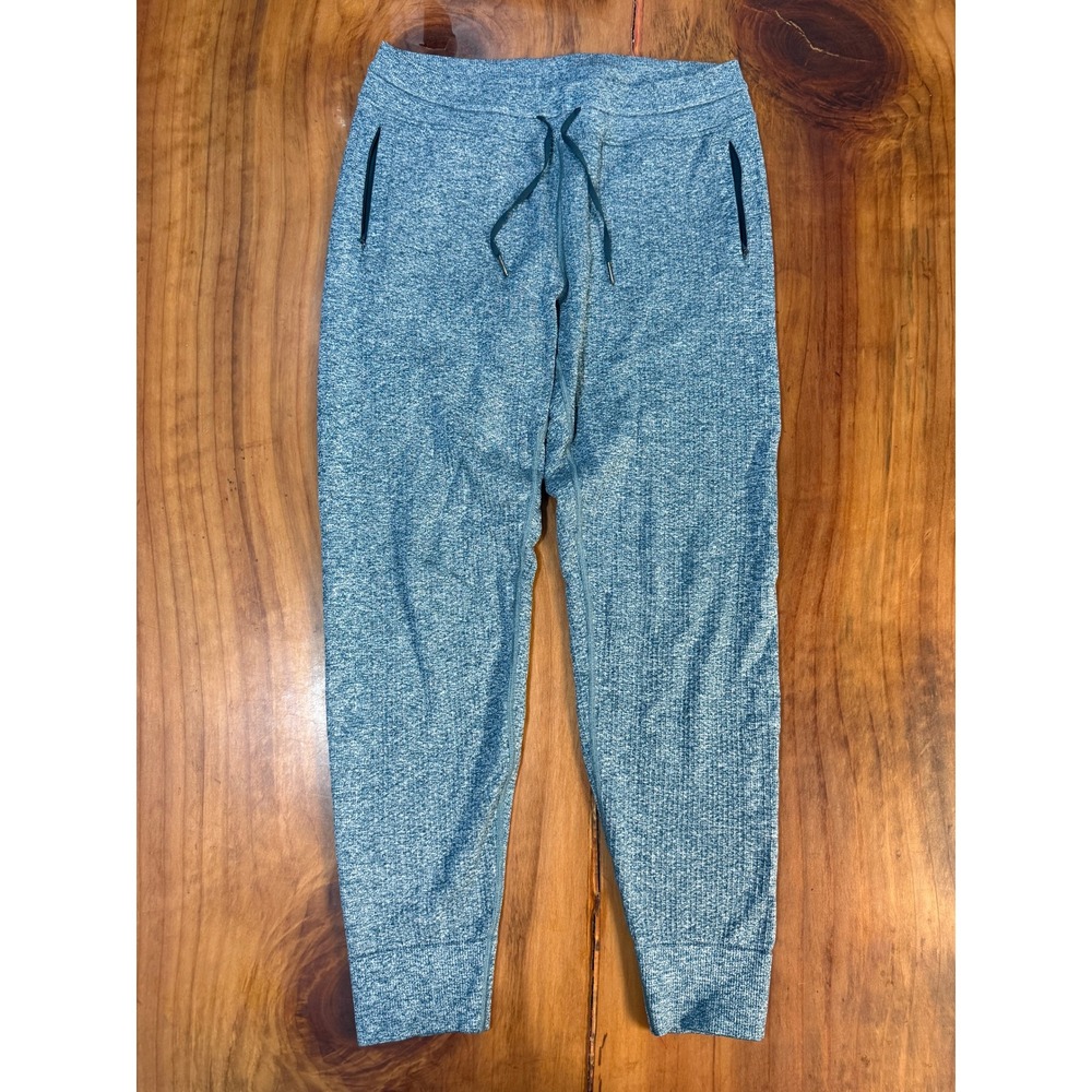 Lululemon Warmth Engineered Women's Jogger Pants 8 Athletic Blue Drawstring T15